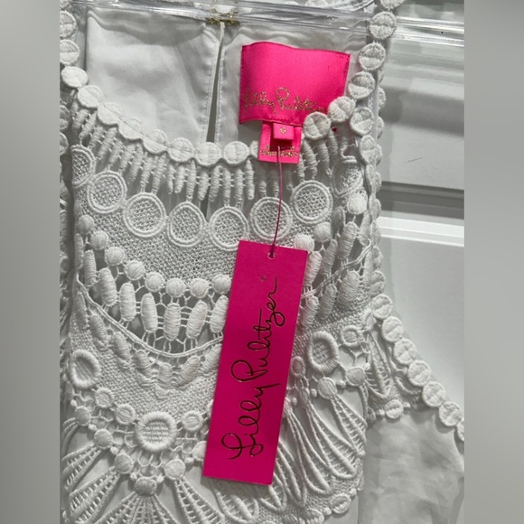 Lilly Pulitzer Britt Cotton Halter Dress NEW Size Small - Picture 6 of 8